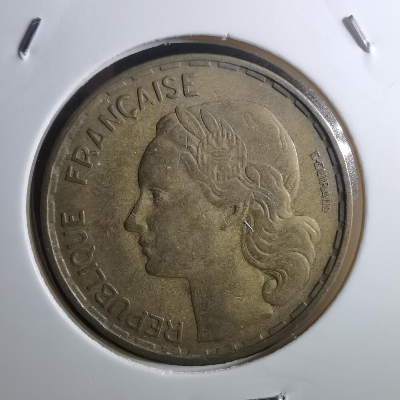 沼泽如烟--第910场 法国1953年50法郎