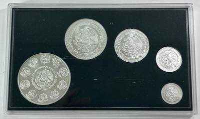 【雨安】【直播拍卖】【世界币章115期-裸币】2025-11-21 周五 19:30 保真 - [现代钱币] Mexico 墨西哥 投资银 自由女神 1/20盎司-1盎司全套 2024年