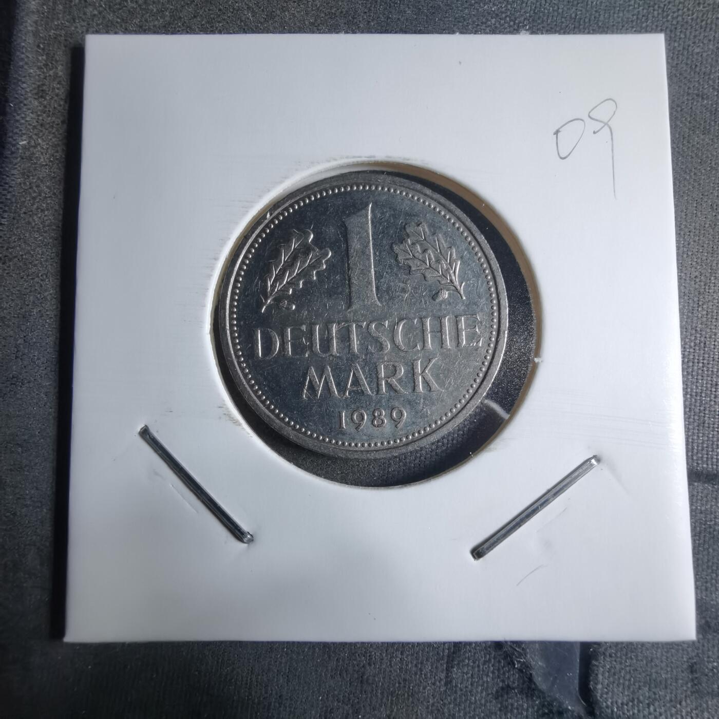 沼泽如烟--第909场 德国1989年1马克