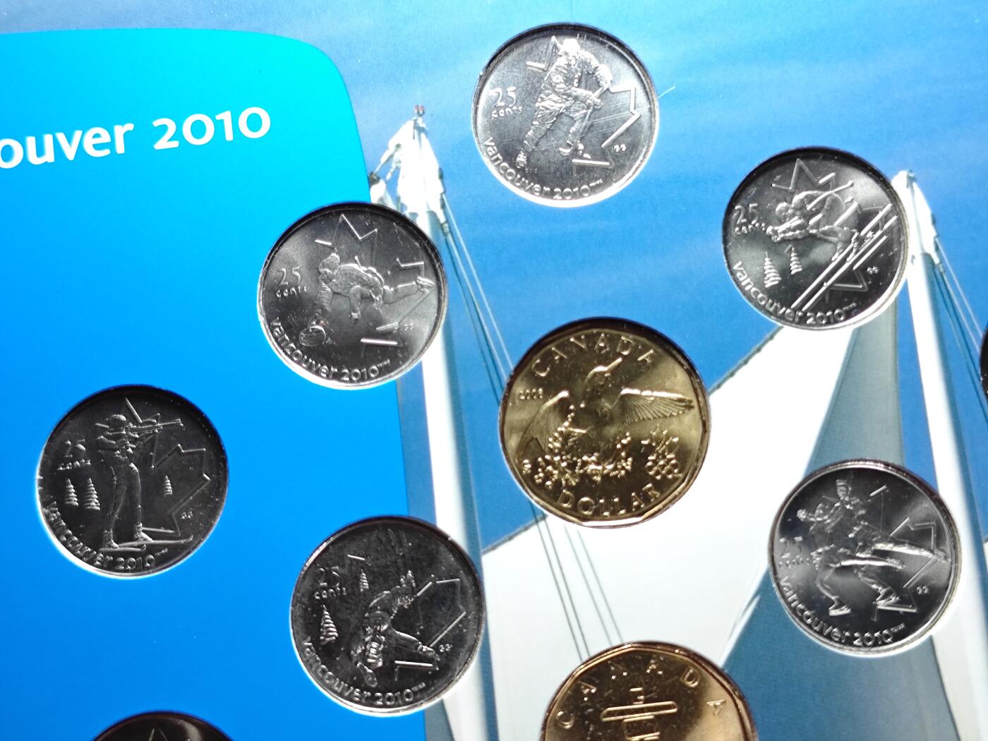 KK钱币收藏小铺 （套币 好品/批量散币 银币）专场  2月预留时间 周末发货  加拿大奥运纪念套币 含14枚纪念币