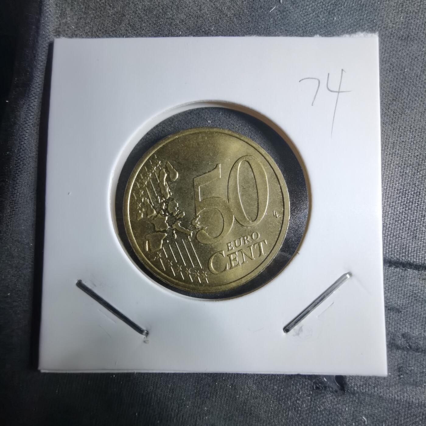 沼泽如烟--第909场 2000年50欧分