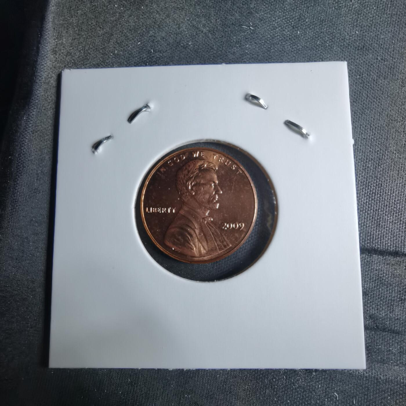 沼泽如烟--第909场 美国2009年一分纪念币