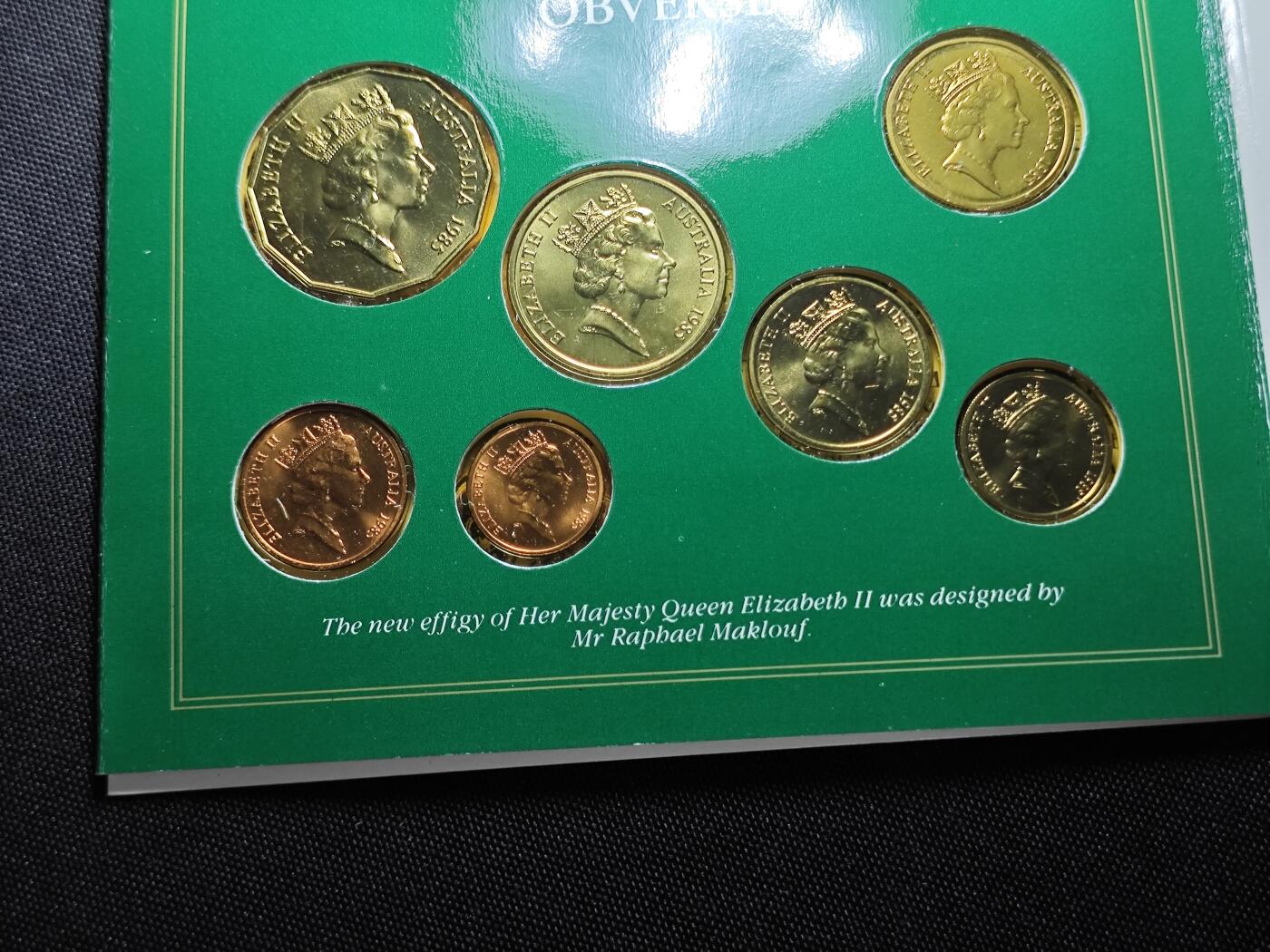 KK钱币收藏小铺 （套币 好品/批量散币 银币）专场  2月预留时间 周末发货  1985澳大利亚清年一套