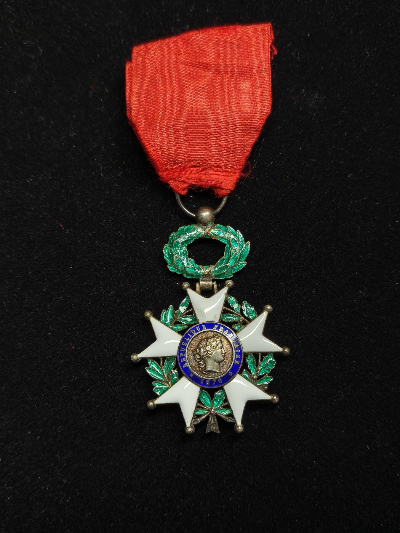 铭记历史 勿忘国耻 抗战胜利80周年精品专场 第二场 法国 三共荣誉军团勋章 银制