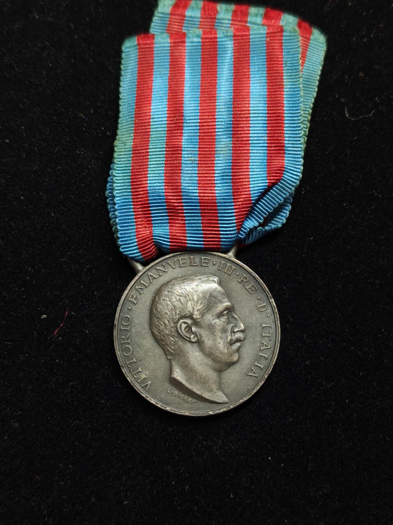 铭记历史 勿忘国耻 抗战胜利80周年精品专场 第二场 意大利 银制意土战争纪念章