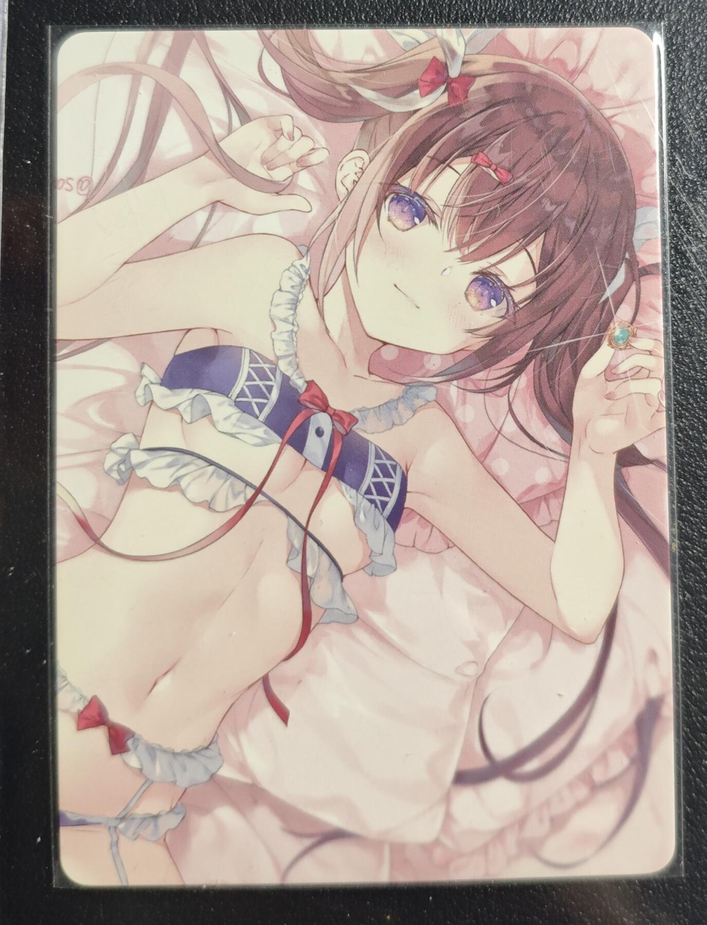 天玑星卡拍第141期《11.24周一截拍》持续收拍收评中 满赠卡需备注 【亲签卡】晚秋 动漫美女 纱布闪