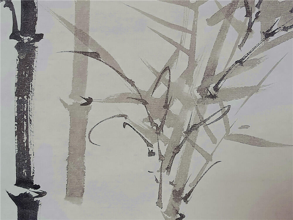 7、王炯智国画竹子图软片132×34【322】