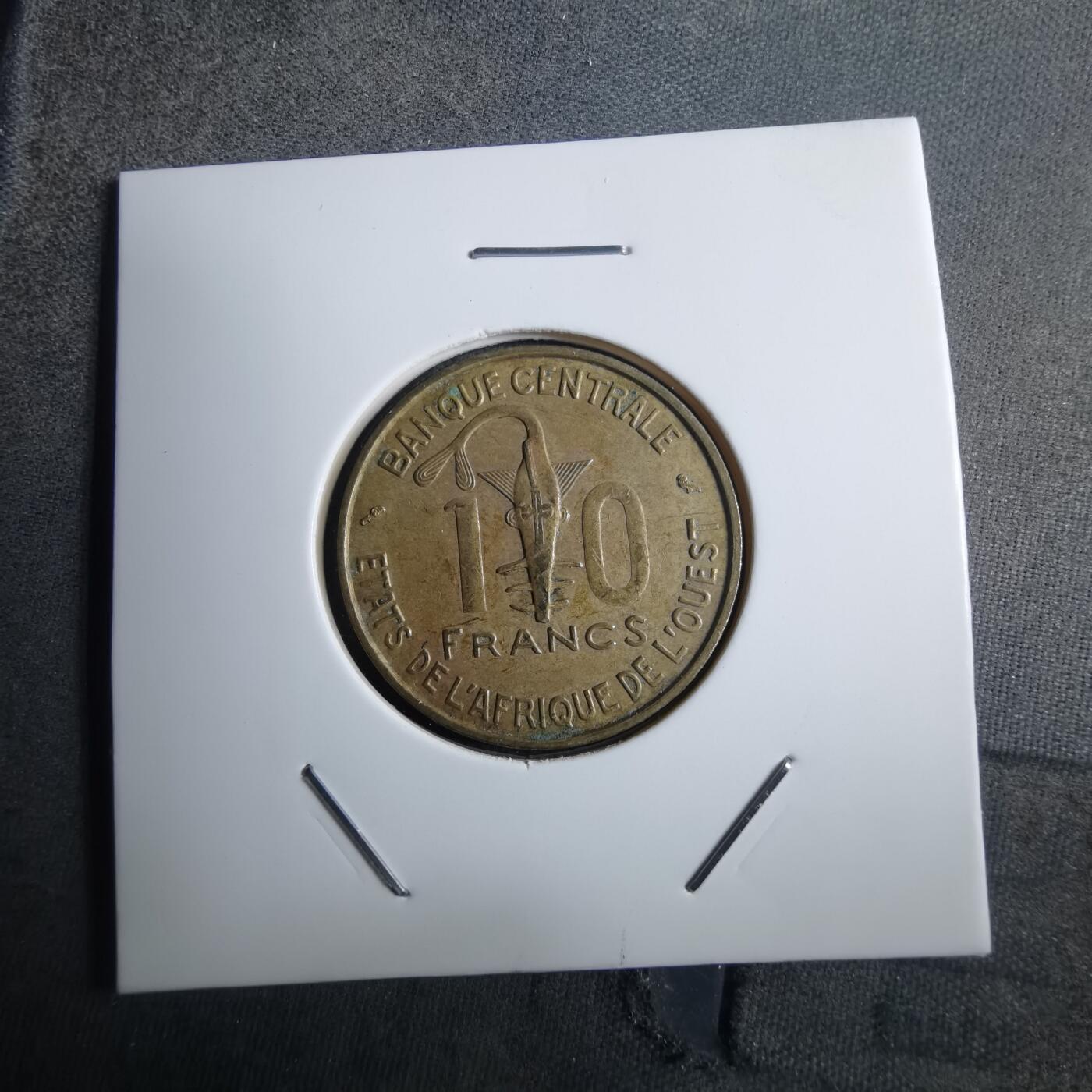 沼泽如烟--第910场 西非1968年10法郎