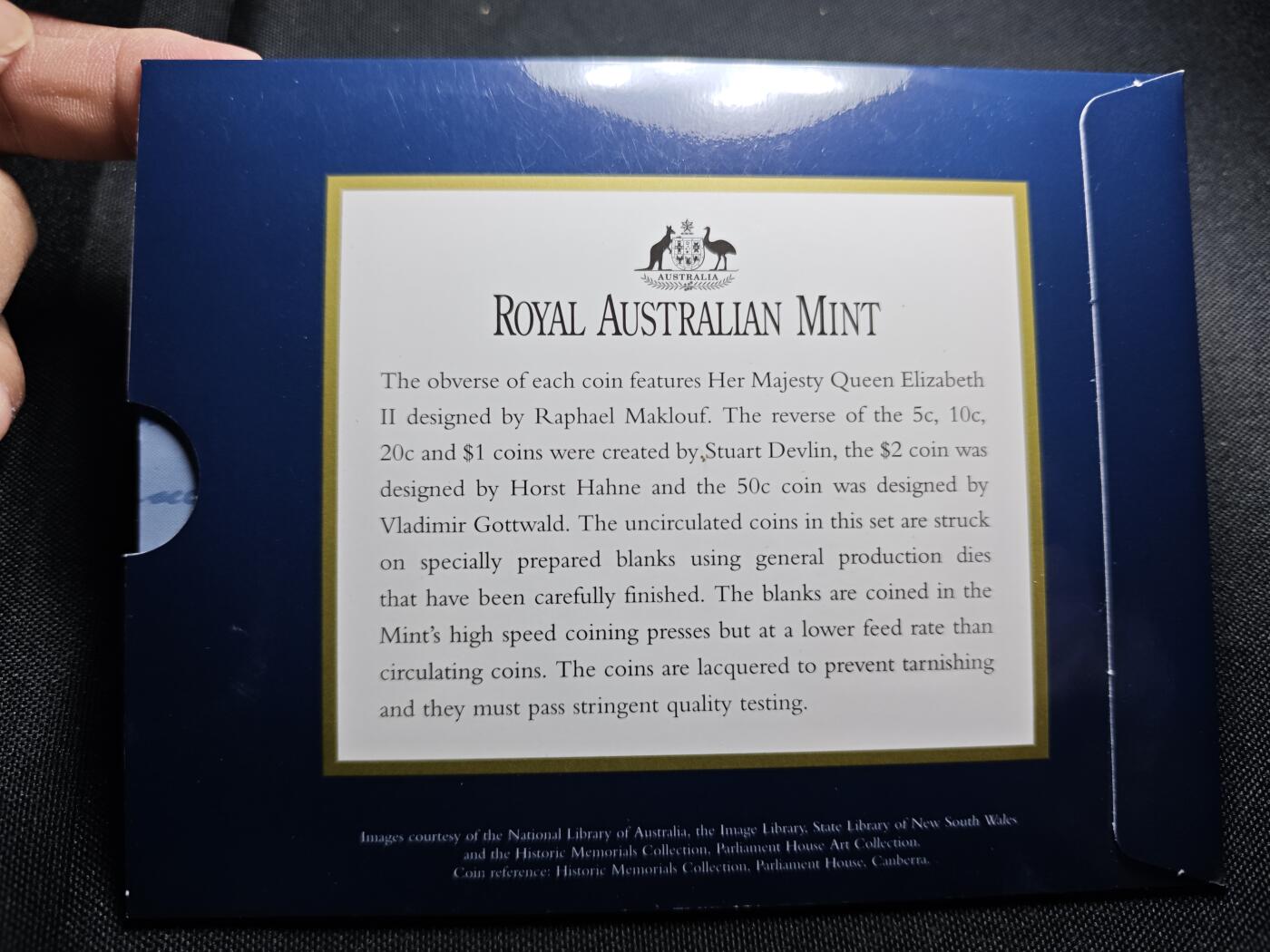 KK钱币收藏小铺 （套币 好品/批量散币 银币）专场  2月预留时间 周末发货  1998澳大利亚大小面值清年套币 主题套册