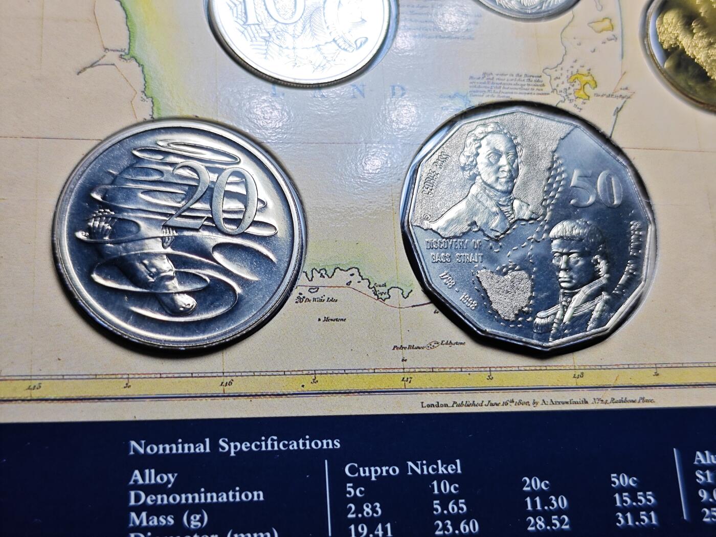 KK钱币收藏小铺 （套币 好品/批量散币 银币）专场  2月预留时间 周末发货  1998澳大利亚大小面值清年套币 主题套册