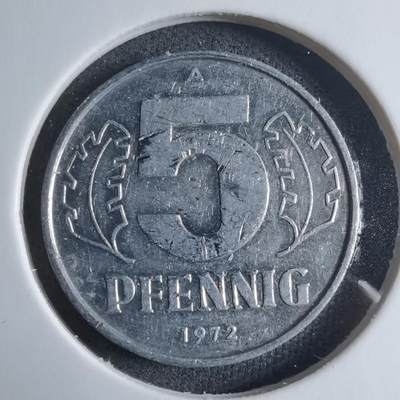 沼泽如烟--第909场 - 东德1972年5芬尼