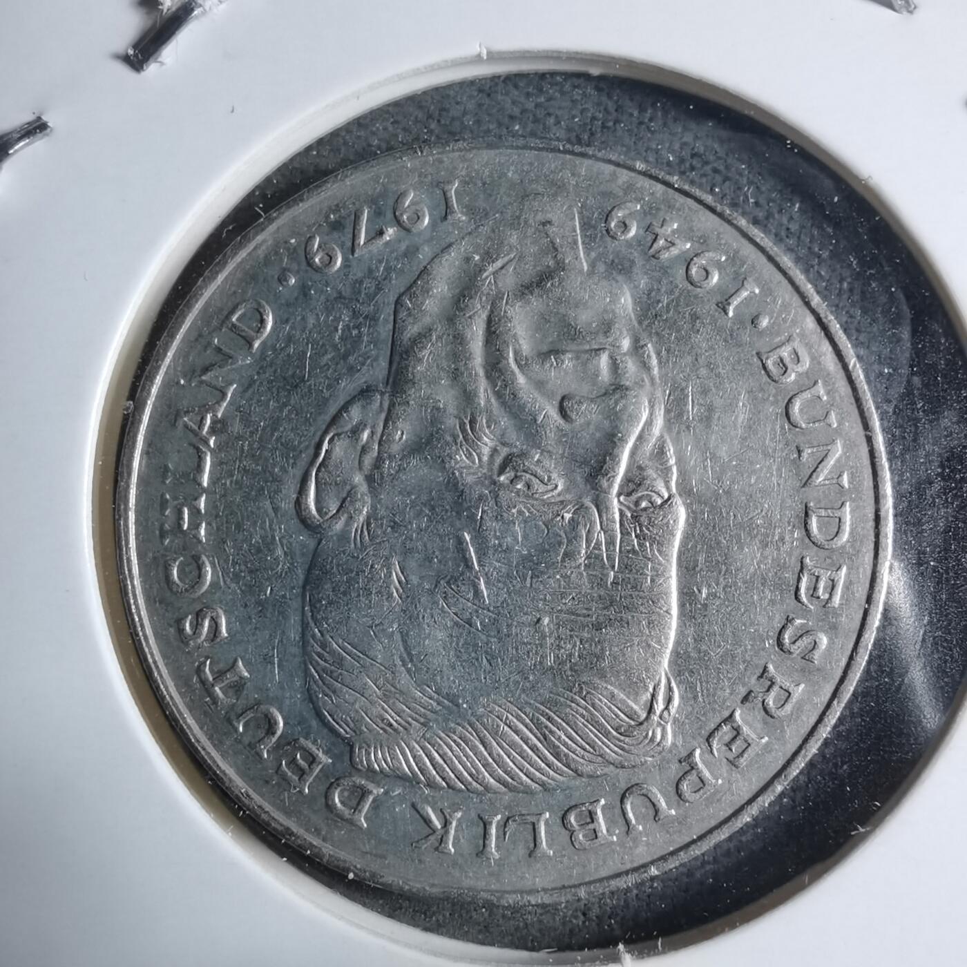 沼泽如烟--第909场 德国1989年2马克