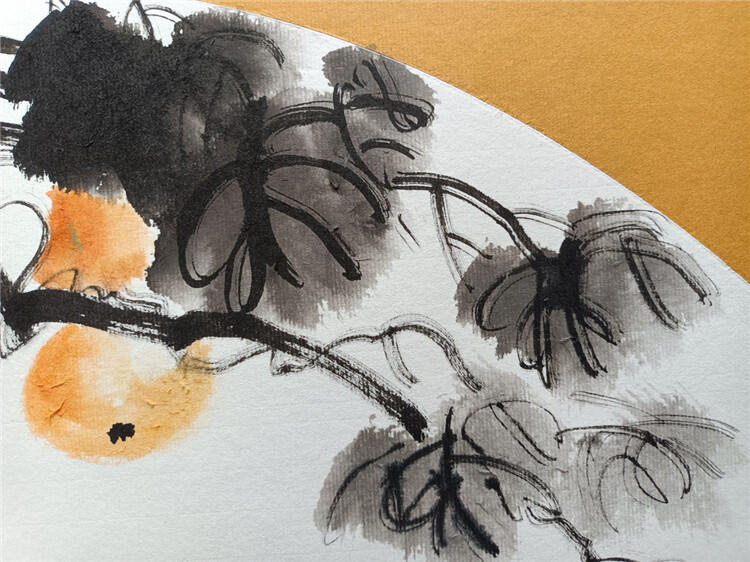 3、崔建华扇面画33×66