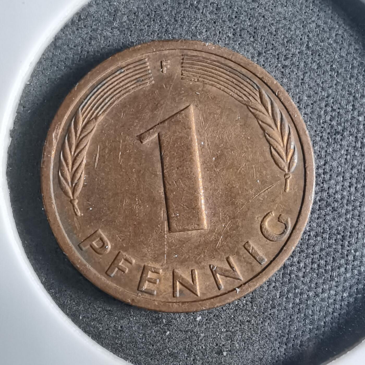 沼泽如烟--第909场 德国1989年1芬尼