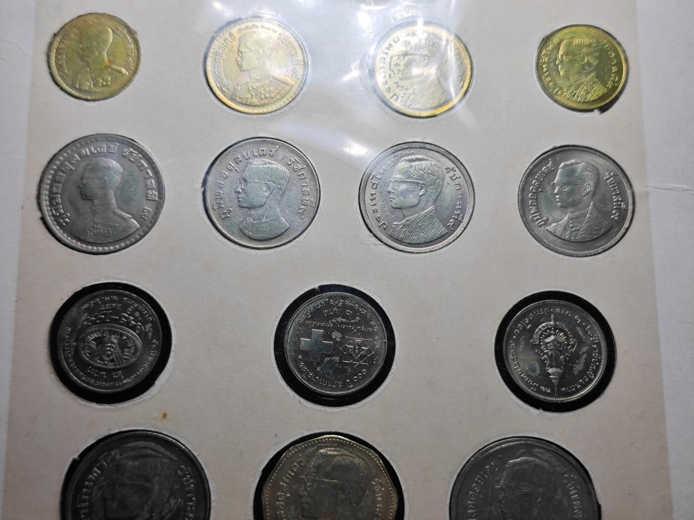 KK钱币收藏小铺 （套币 好品/批量散币 银币）专场  2月预留时间 周末发货  泰国套币 含早期萨当铜币 纪念币