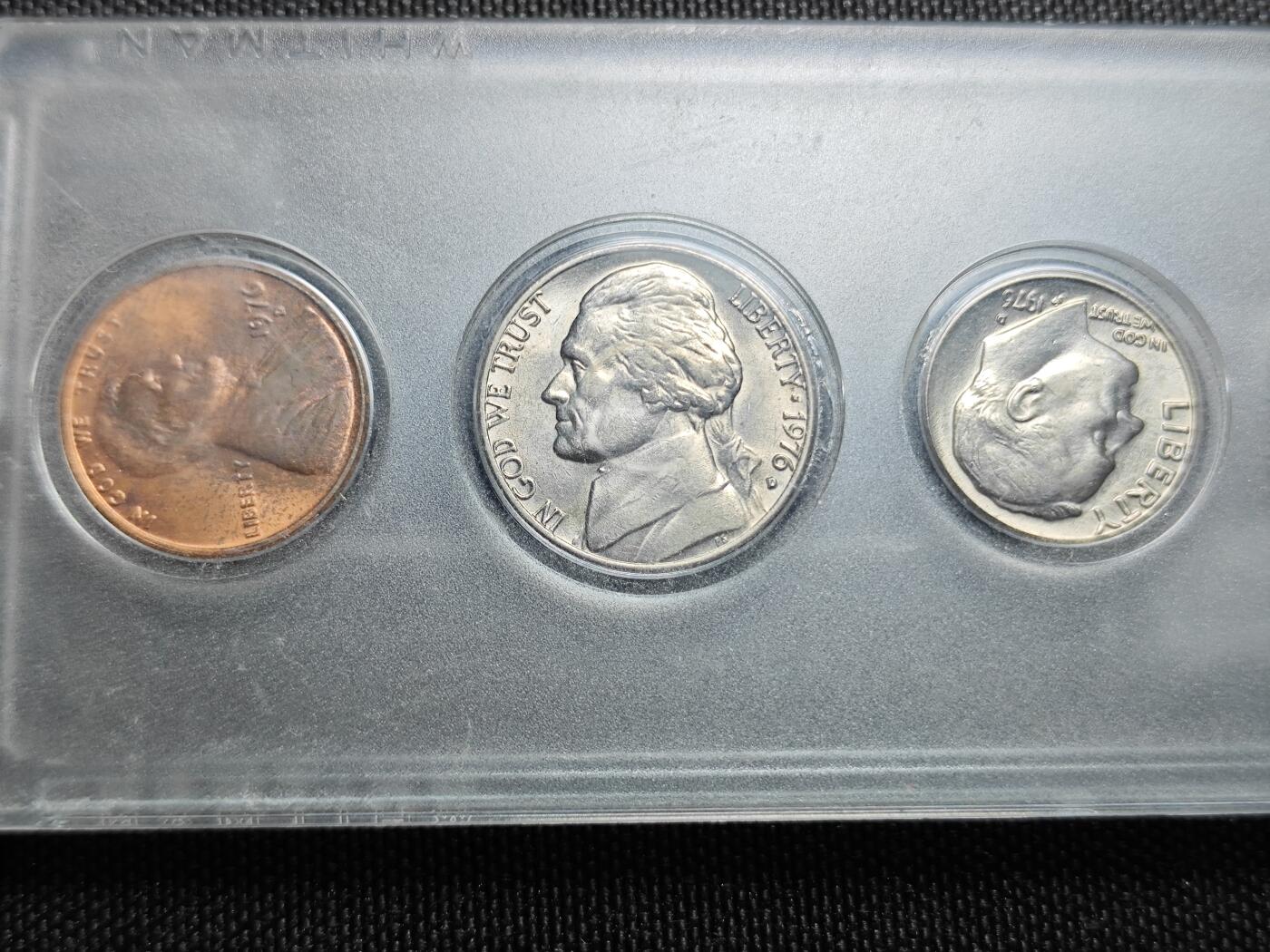 KK钱币收藏小铺 （套币 好品/批量散币 银币）专场  2月预留时间 周末发货  美国建国200周年纪念套币