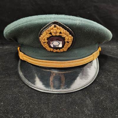 0元起拍勋章 第312期 咸鱼国勋章拍卖专场 11月23日（周日）下午6：00开始 - 民国早期充压帽徽尉官大檐帽 57CM