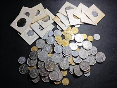 KK钱币收藏小铺 （套币 好品/批量散币 银币）专场  2月预留时间 周末发货 -  阿根廷散币一组108枚 可配套