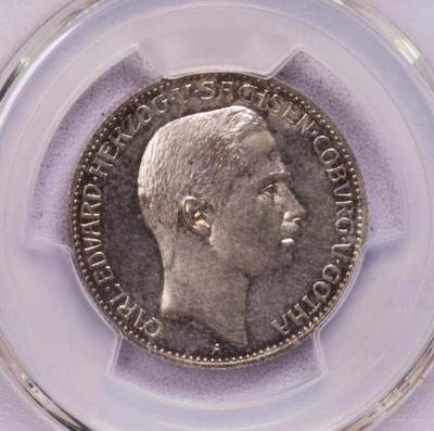 PCGS-PR63CAM 1905萨克森科堡哥萨2马克银币PF 稀有小邦 - PCGS-PR63CAM 1905萨克森科堡哥萨2马克银币PF 稀有小邦