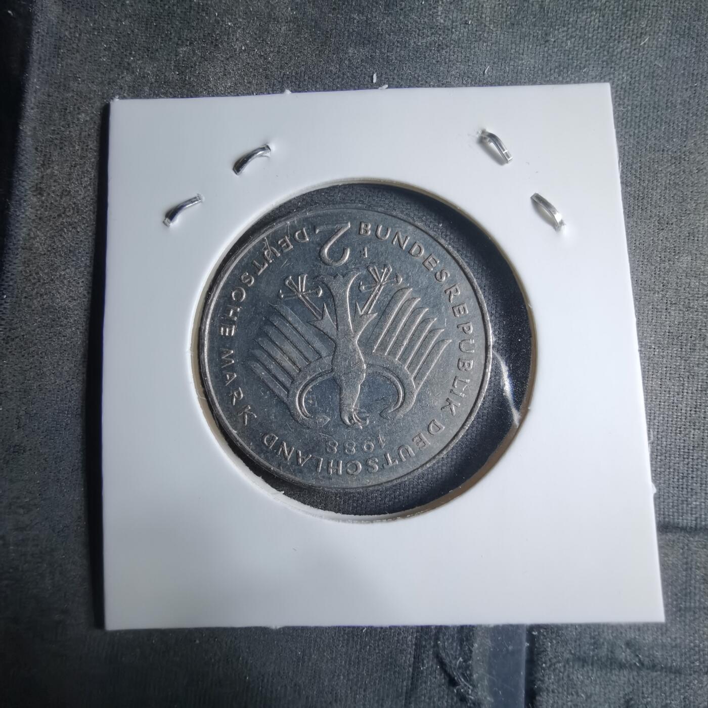 沼泽如烟--第909场 德国1988年2马克