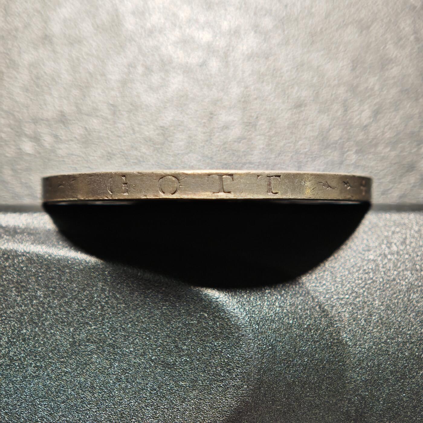 【德藏】世界币章拍卖第154期（拍品征集中~欢迎藏友联系） 1818年 德国普鲁士威廉三世泰勒大银币 直径约：34.2mm；重约：21.9g