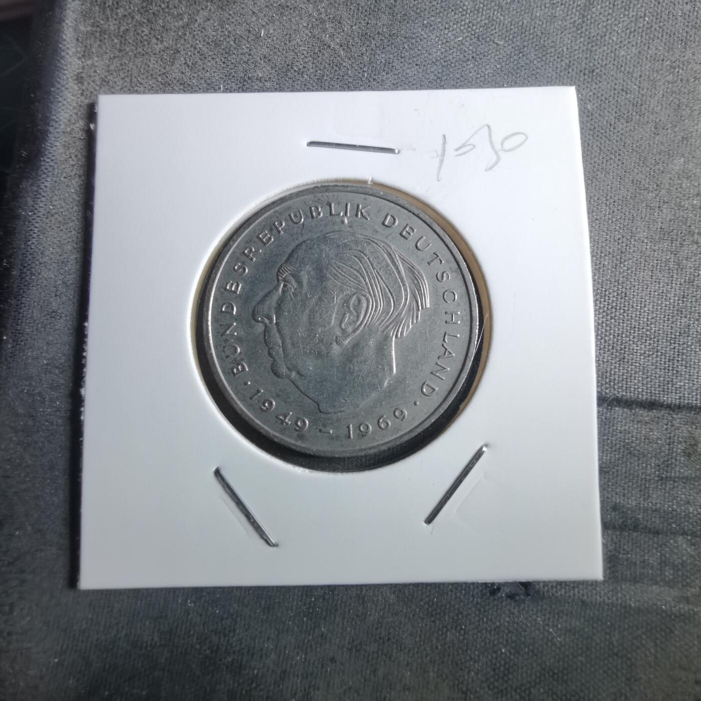 沼泽如烟--第910场 德国1973年2马克