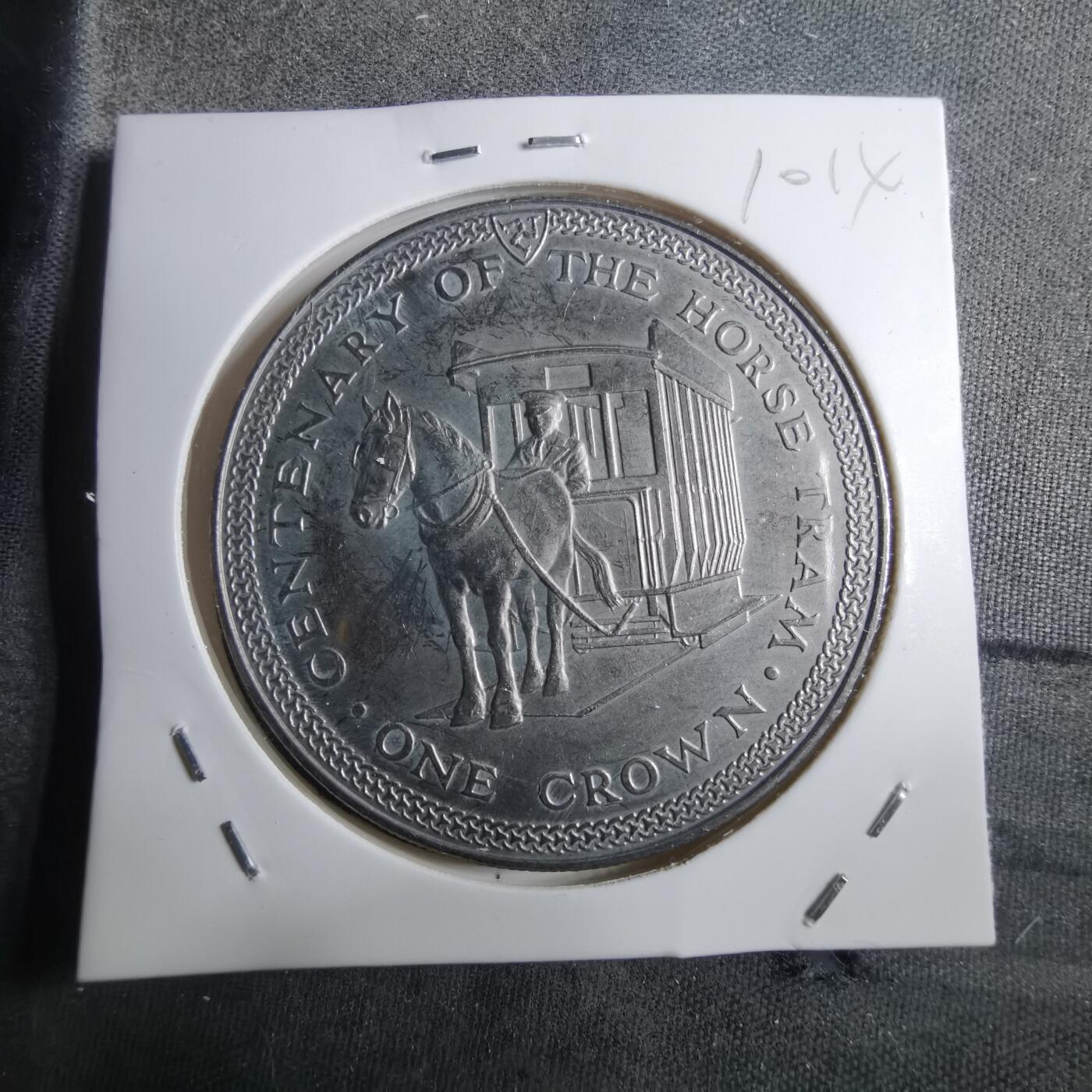 沼泽如烟--第910场 马恩1976年1克朗纪念币