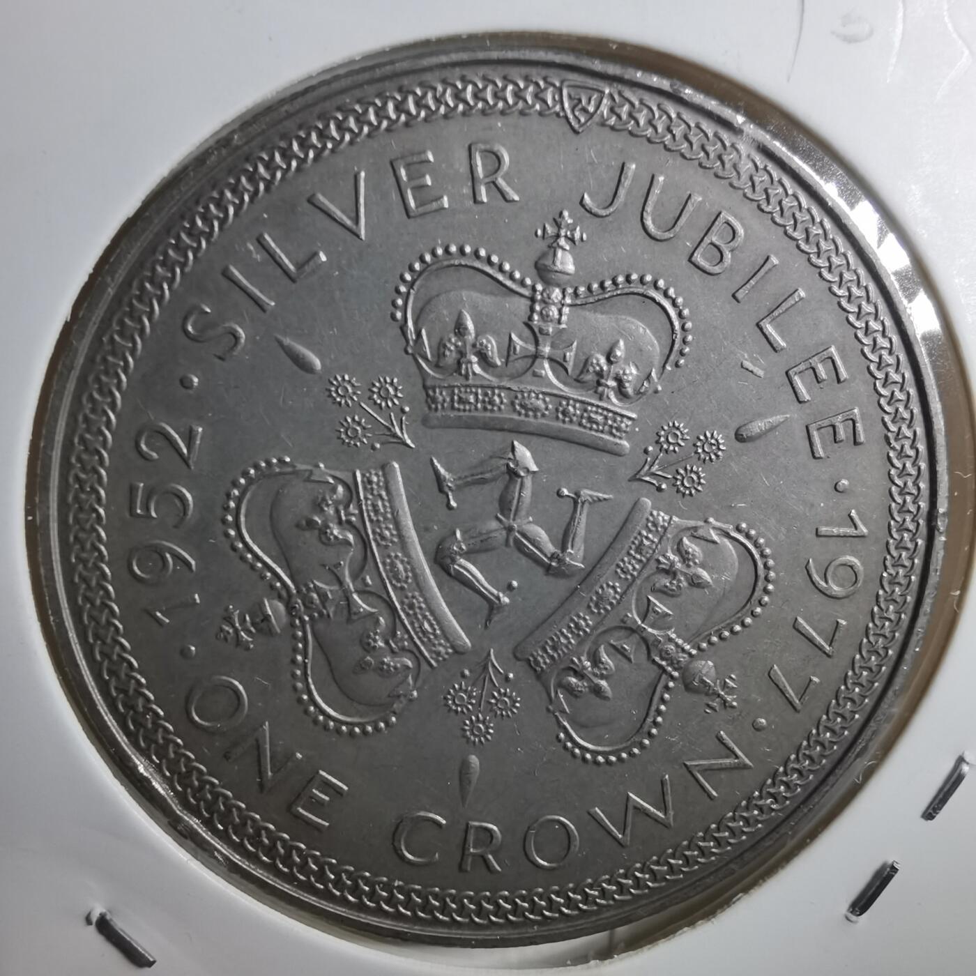 沼泽如烟--第910场 马恩1977年1克朗纪念币