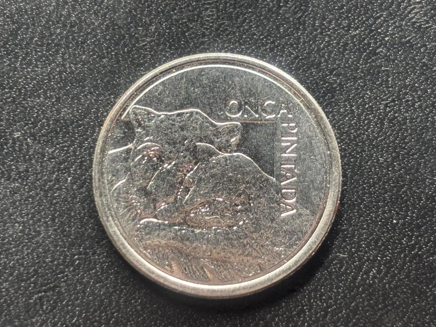 邮泉阁限时拍卖第三十六场 美洲硬币专场（硬币在国外。请付邮费6元。） 巴西1993年50克鲁