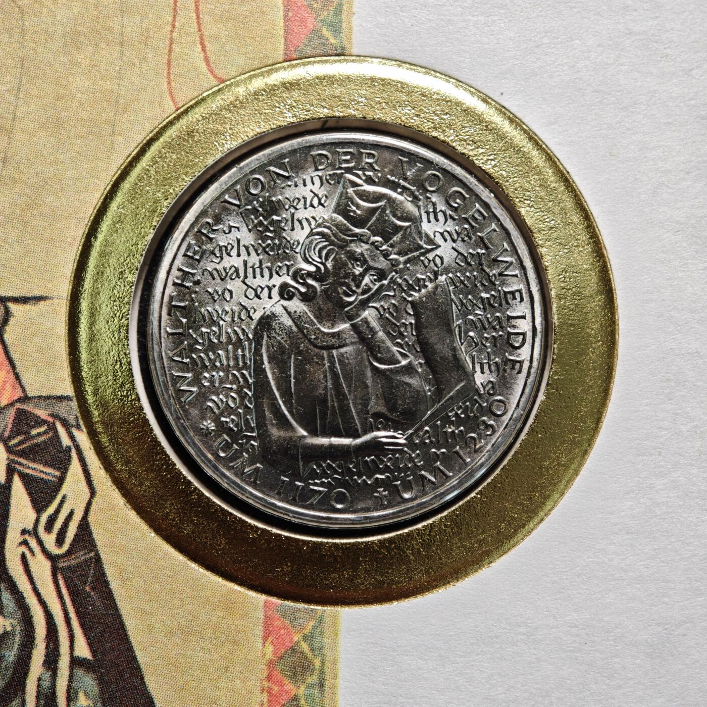 【德藏】世界币章拍卖第154期（拍品征集中~欢迎藏友联系） 3枚一组 德国马克邮币封 装帧精美