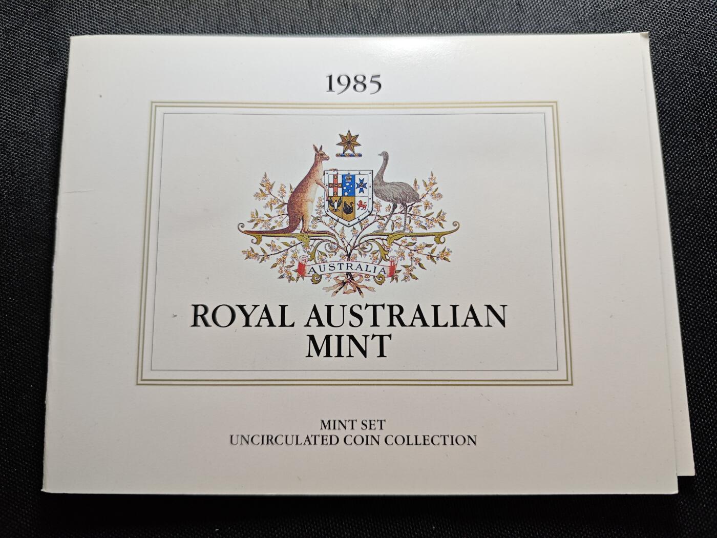 KK钱币收藏小铺 （套币 好品/批量散币 银币）专场  2月预留时间 周末发货  1985澳大利亚清年一套