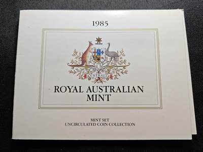 KK钱币收藏小铺 （套币 好品/批量散币 银币）专场  2月预留时间 周末发货 -  1985澳大利亚清年一套