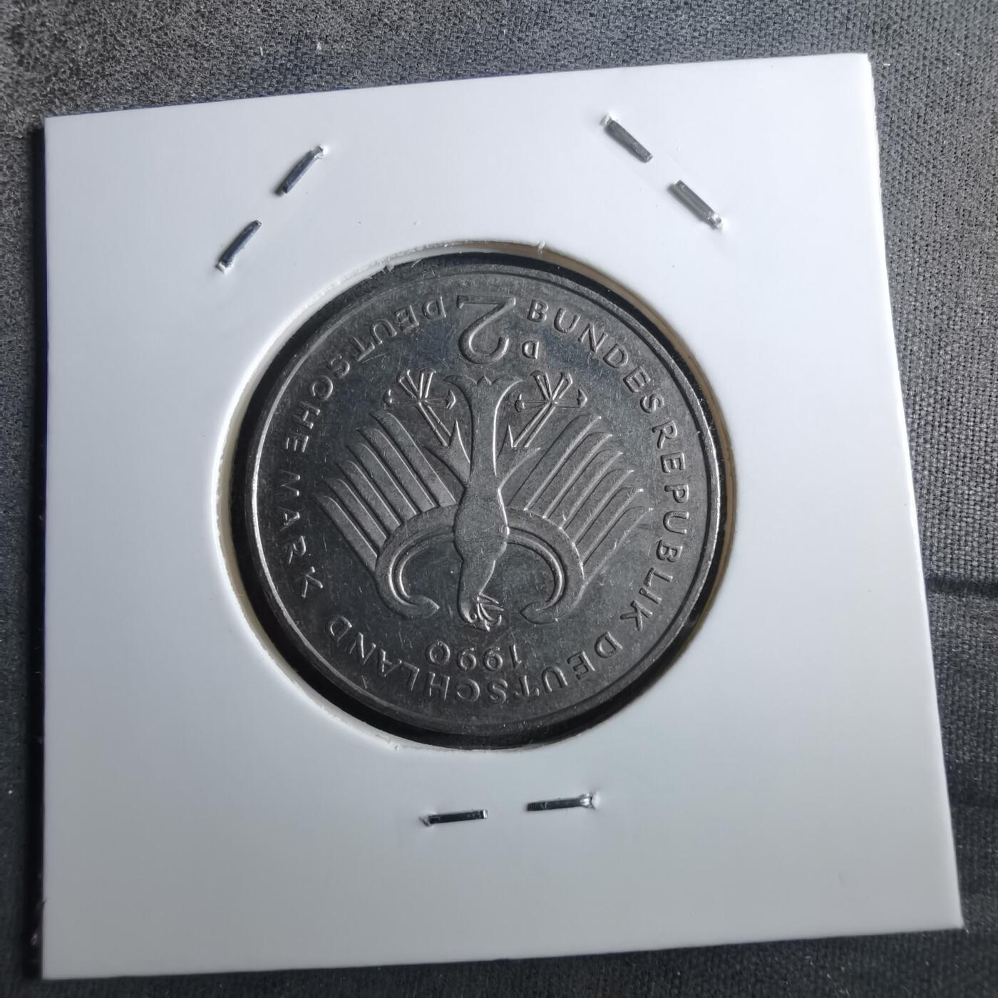 沼泽如烟--第910场 德国1990年2马克