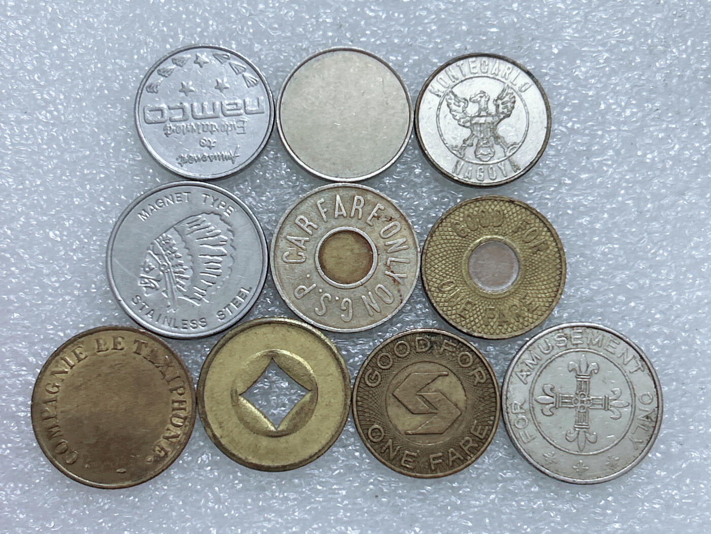 第一海外回流一元起拍收藏 散集专场  第270期 代币.章 10枚