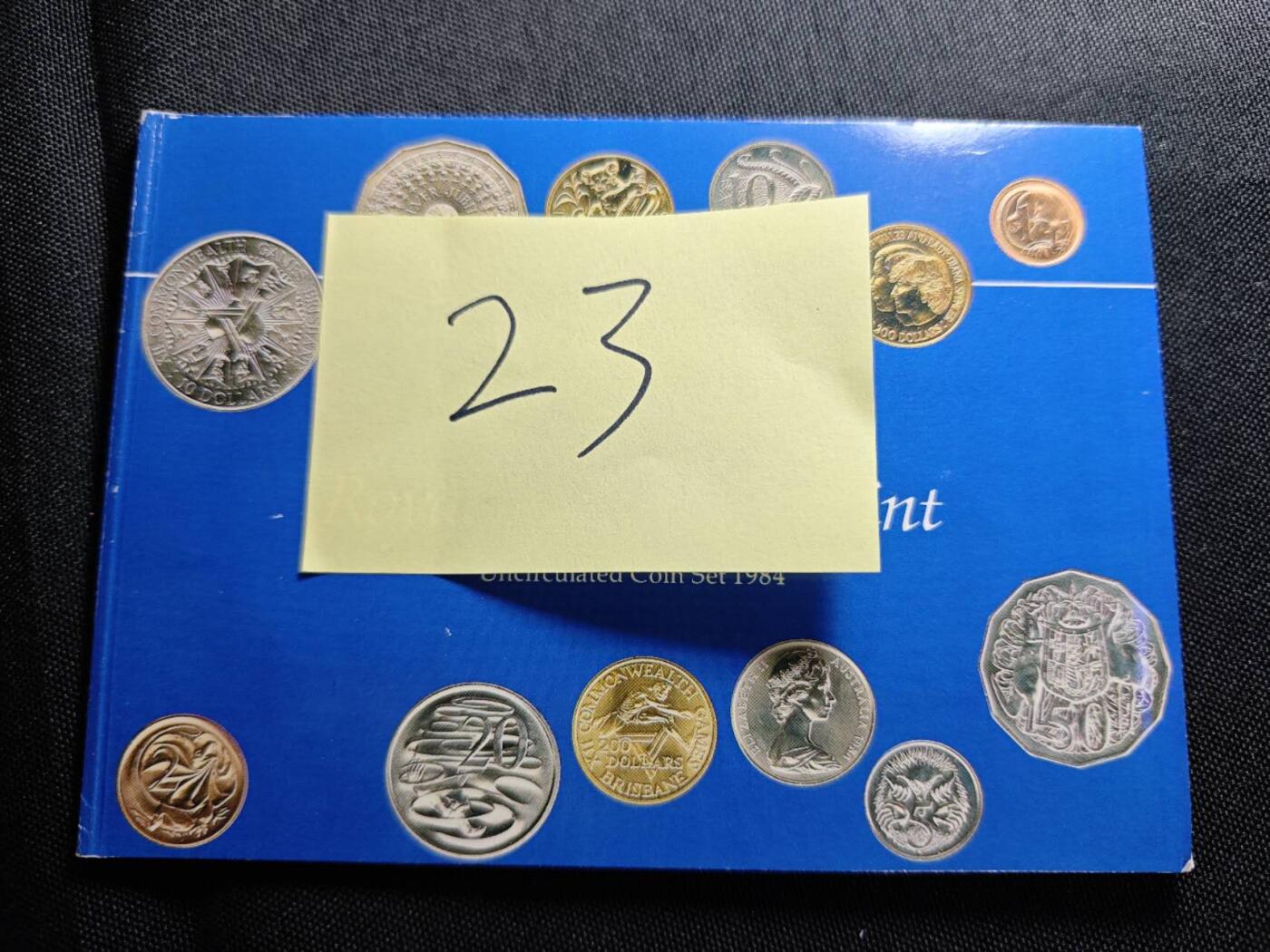 KK钱币收藏小铺 （套币 好品/批量散币 银币）专场  2月预留时间 周末发货  1984澳大利亚清年一套