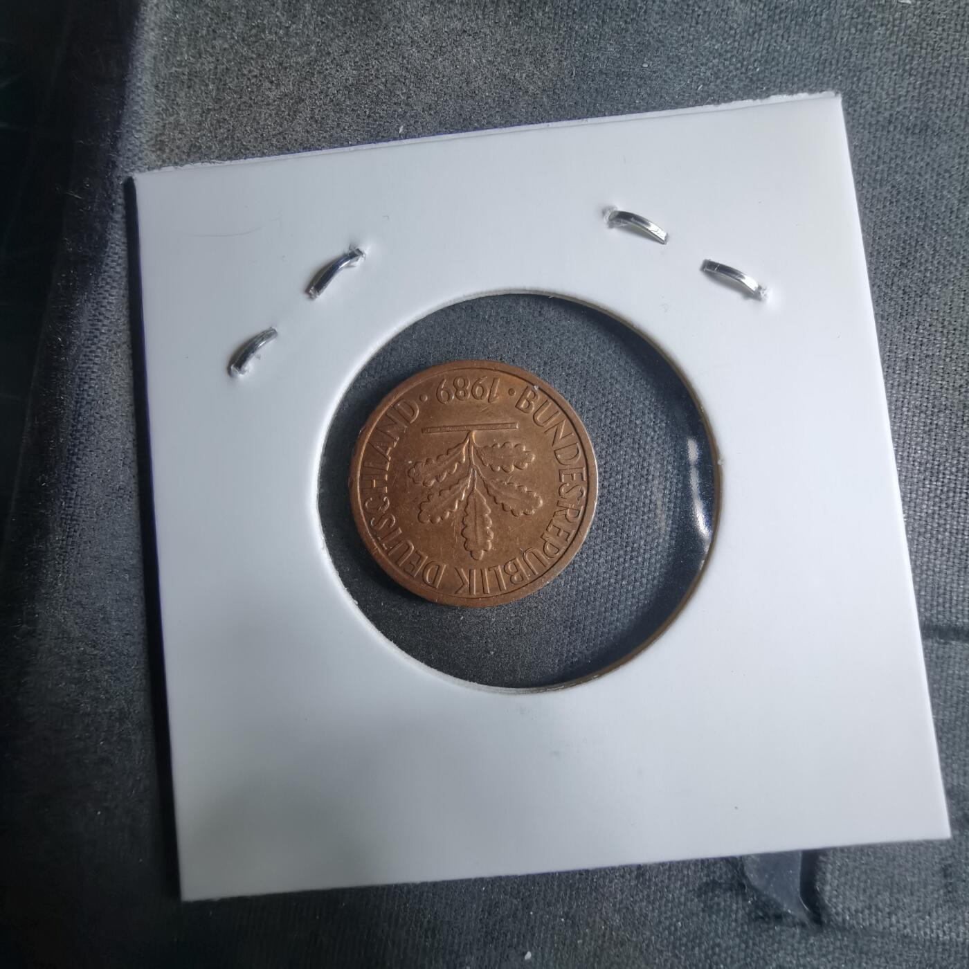 沼泽如烟--第909场 德国1989年1芬尼