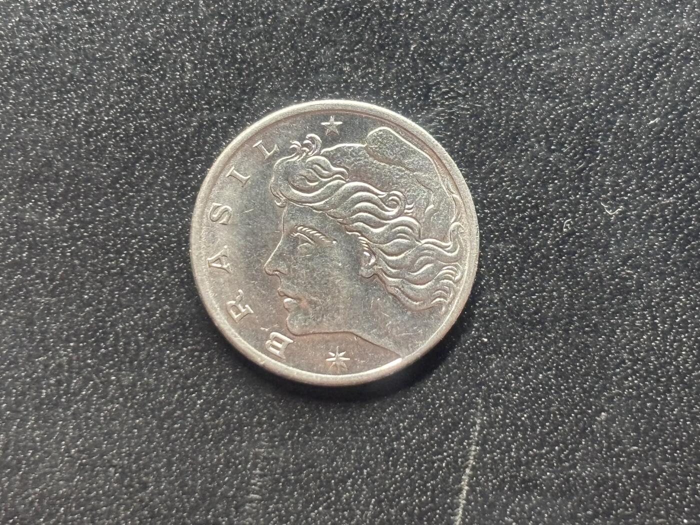 邮泉阁限时拍卖第三十六场 美洲硬币专场（硬币在国外。请付邮费6元。） 巴西1973年1分纪念币