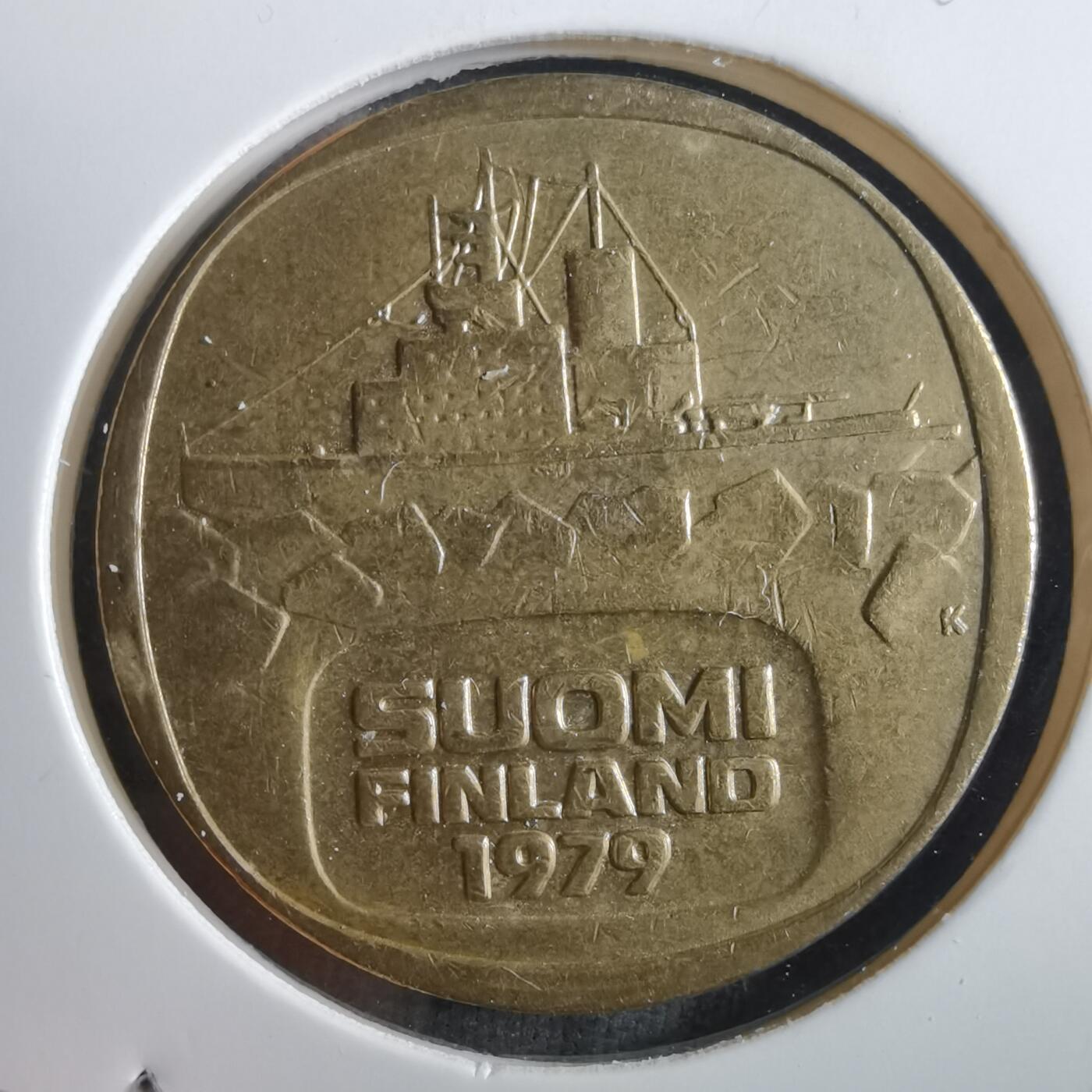 沼泽如烟--第910场 芬兰1979年5马克