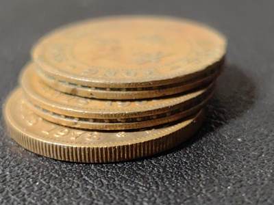 靖甫拍卖第十一场 - 香港早期一毫三枚