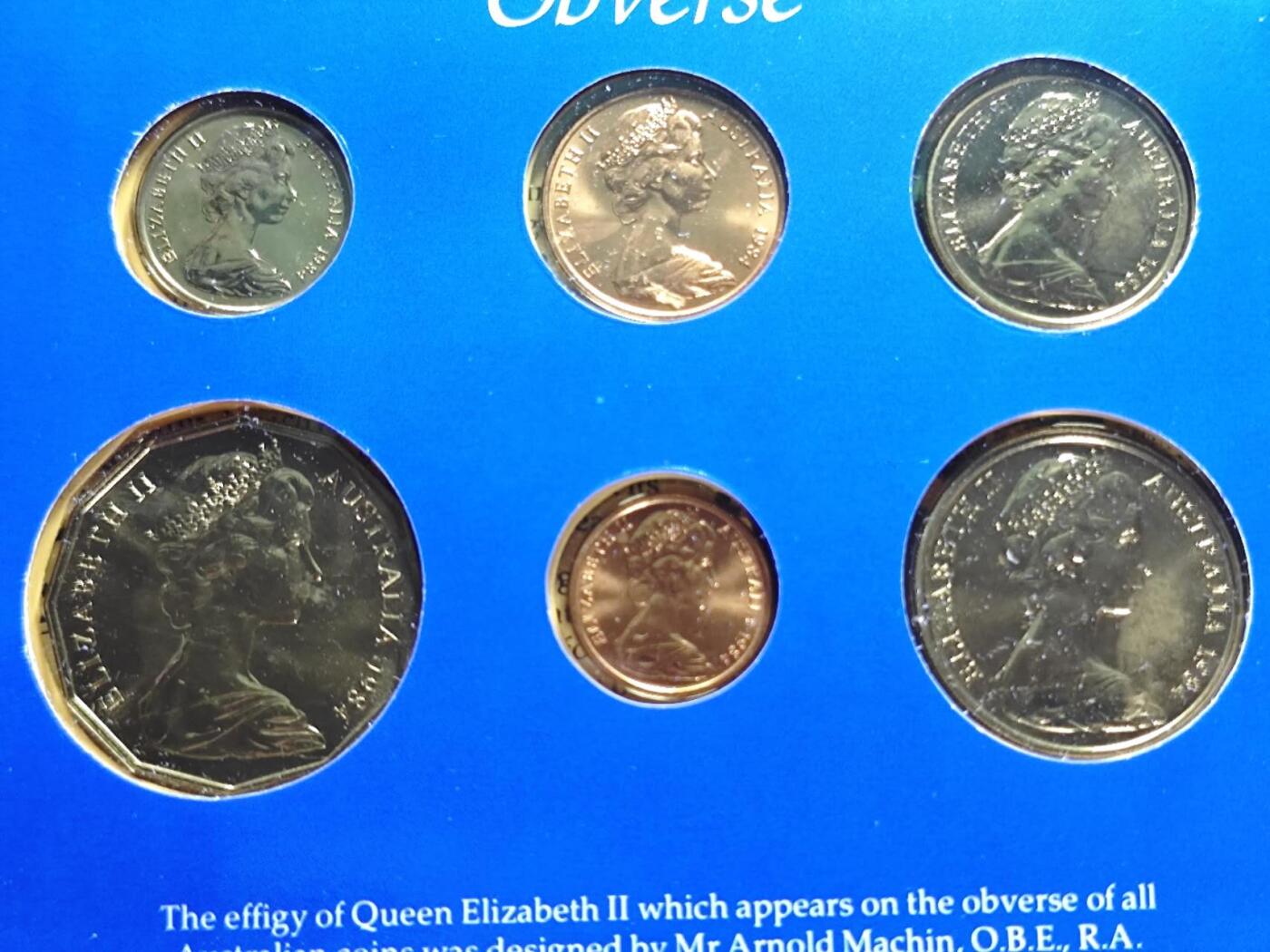 KK钱币收藏小铺 （套币 好品/批量散币 银币）专场  2月预留时间 周末发货  1984澳大利亚清年一套