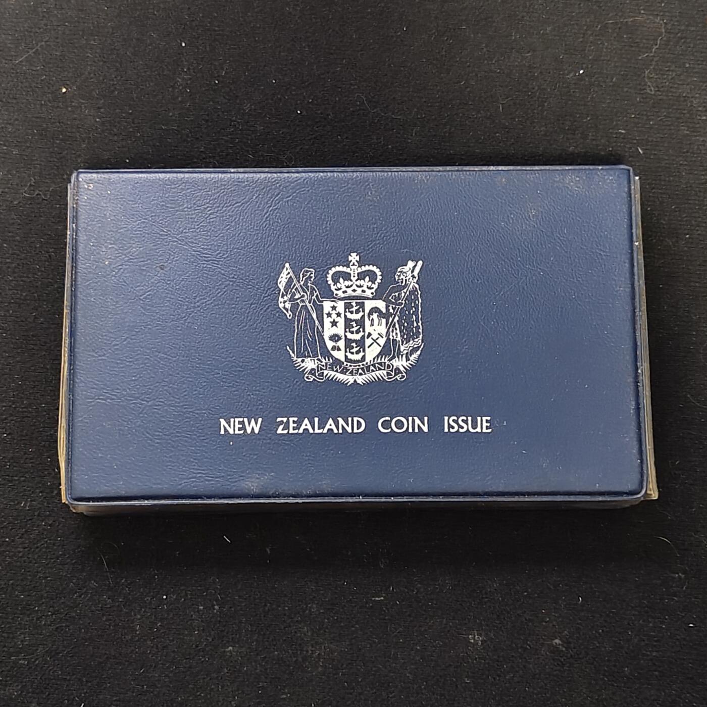 【全场包邮】纯粹捡漏拍479场（免费代拍第16场） 新西兰1976年官方封装精制套币