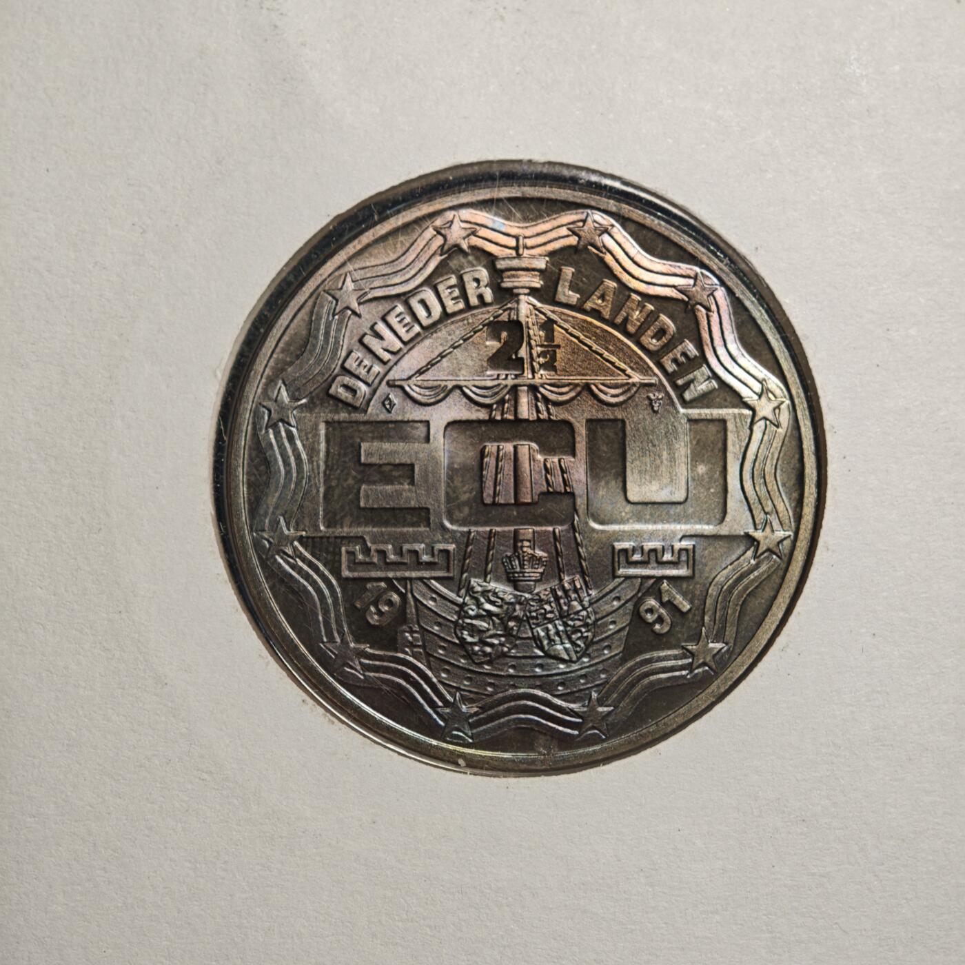 【德藏】世界币章拍卖第154期（拍品征集中~欢迎藏友联系） 3枚一组 德国及荷兰邮币封 装帧精美