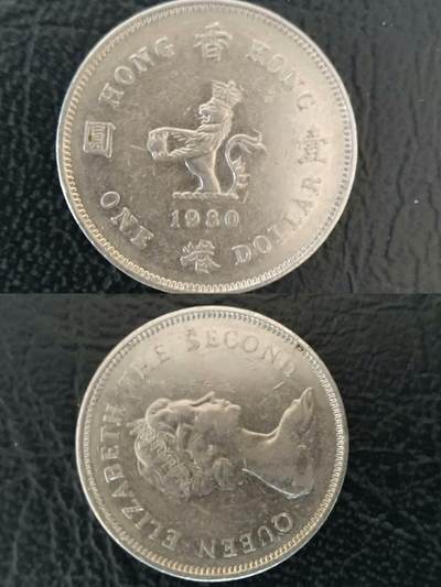 中国澳门2元纪念币和中国香港一元合计7枚全部通走 