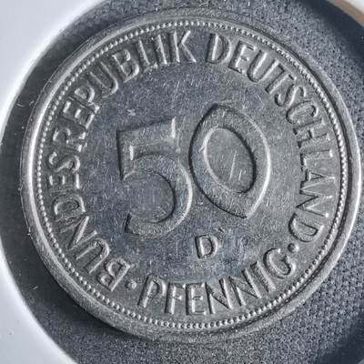 沼泽如烟--第909场 - 德国1989年50芬尼