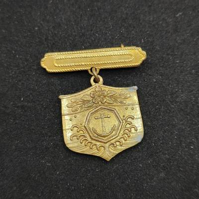 0元起拍勋章 第312期 咸鱼国勋章拍卖专场 11月23日（周日）下午6：00开始 - 日本战时 海员掖济会徽章