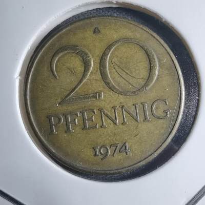 沼泽如烟--第909场 - 东德1974年20芬尼