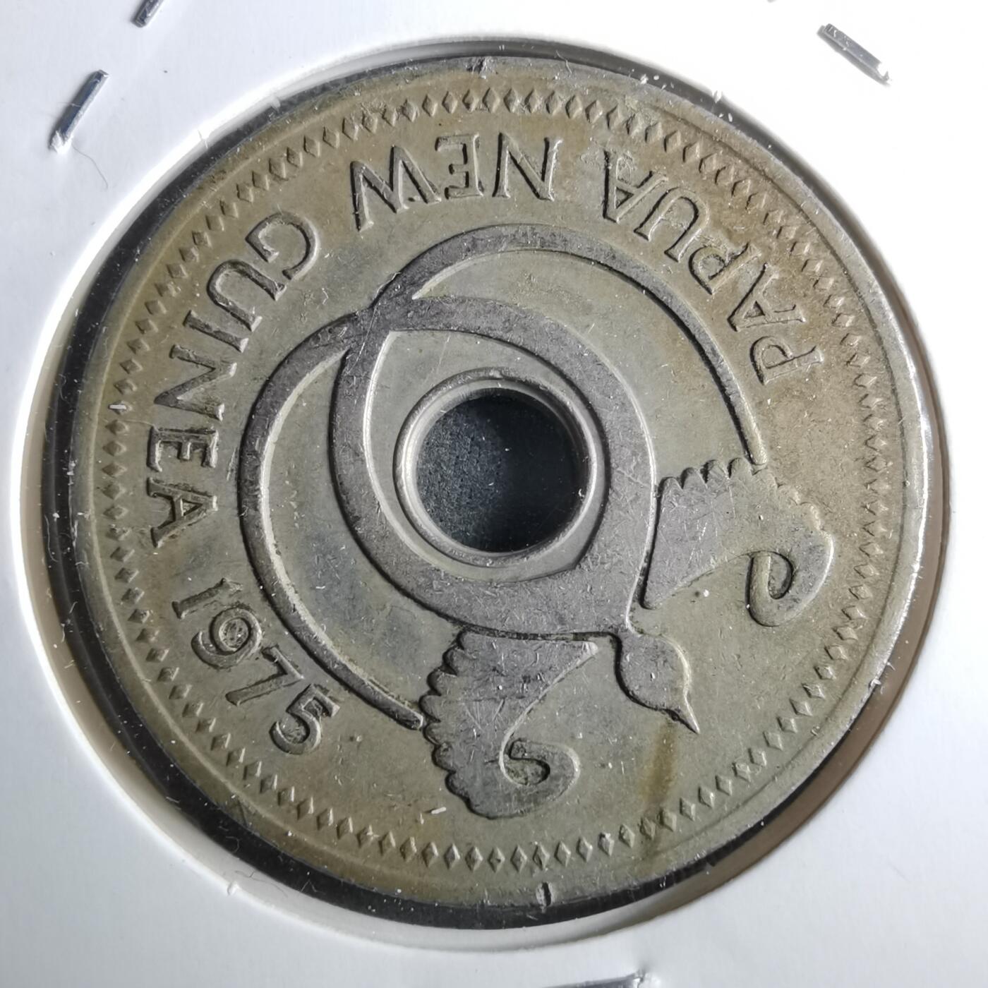 沼泽如烟--第910场 巴布亚新几内亚1975年1基纳