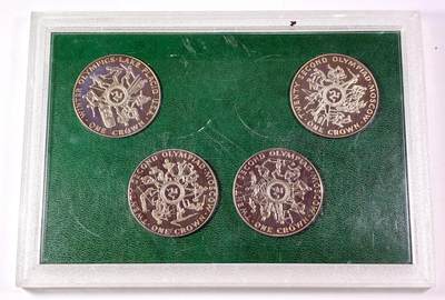 【雨安】【直播拍卖】【世界币章115期-裸币】2025-11-21 周五 19:30 保真 - [现代钱币] Isle of Man 马恩岛 1克朗 1980年 奥运会