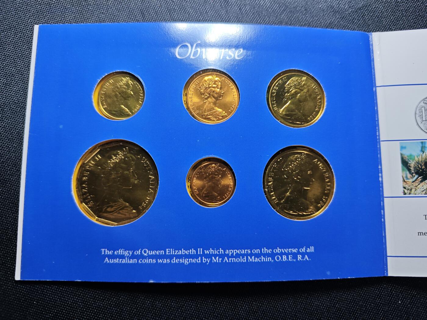 KK钱币收藏小铺 （套币 好品/批量散币 银币）专场  2月预留时间 周末发货  1984澳大利亚清年一套