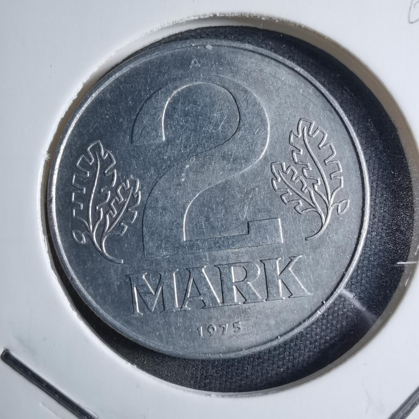 沼泽如烟--第909场 东德1975年2马克